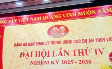 Đảng bộ Ban Quản lý Trung ương các Dự án Thủy lợi: Sẵn sàng cho Đại hội lần thứ IV, nhiệm kỳ 2025–2030